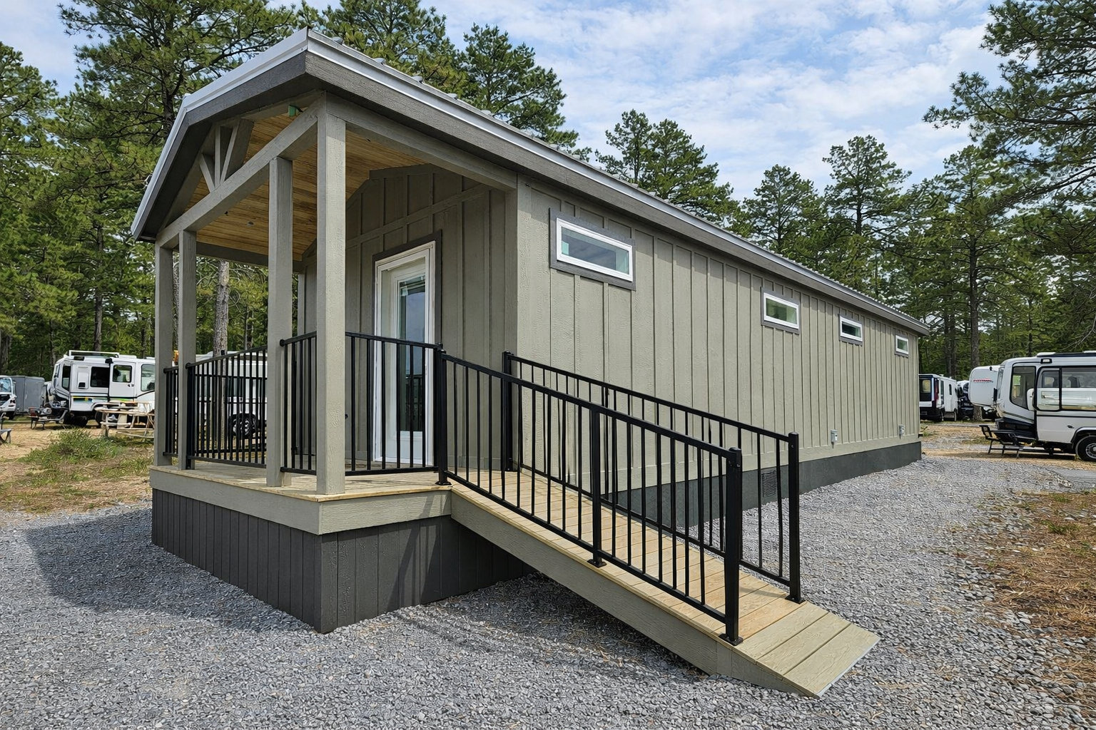 Bath House park model home