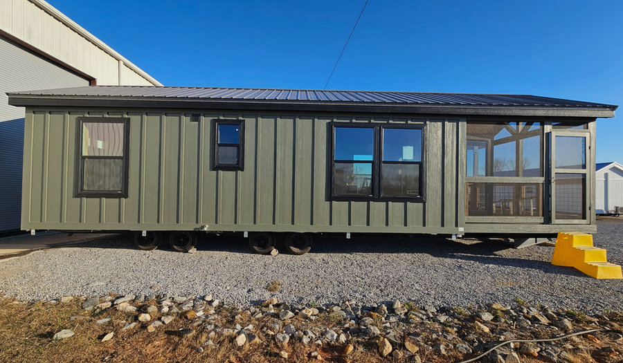 Concrete board & batten option