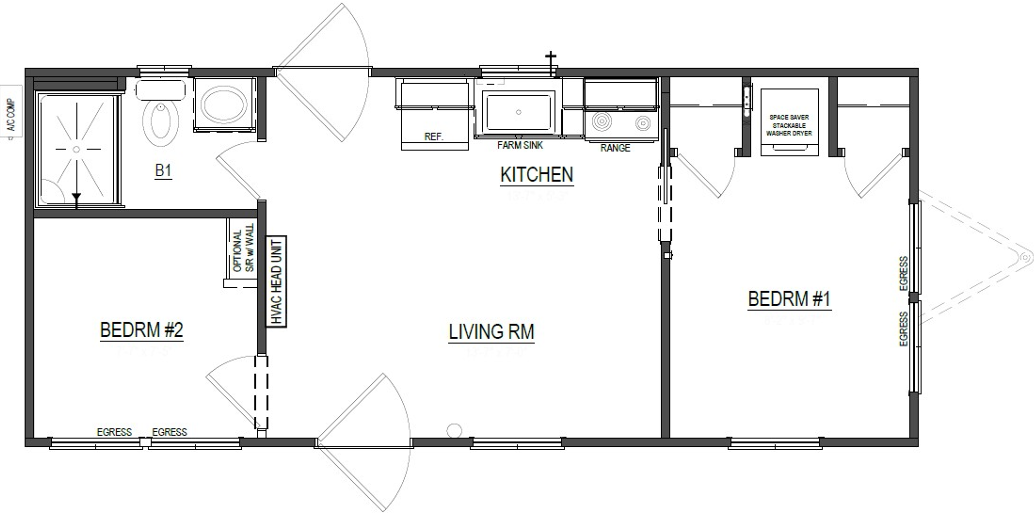 The Burton floor plan
