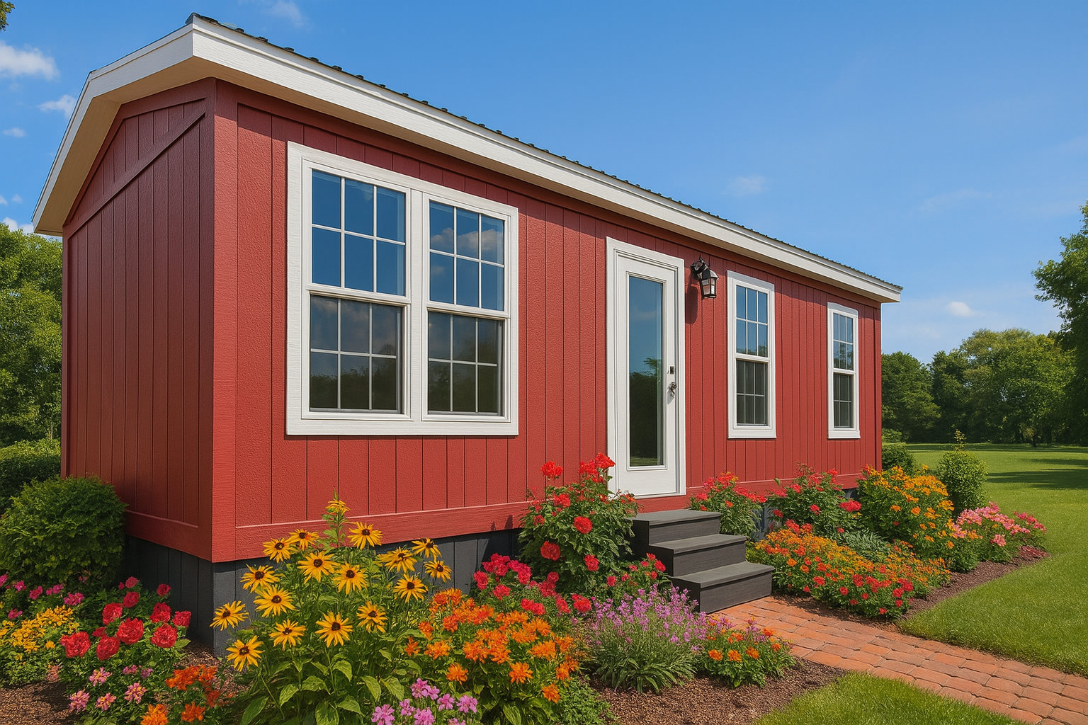 The Burton park model home
