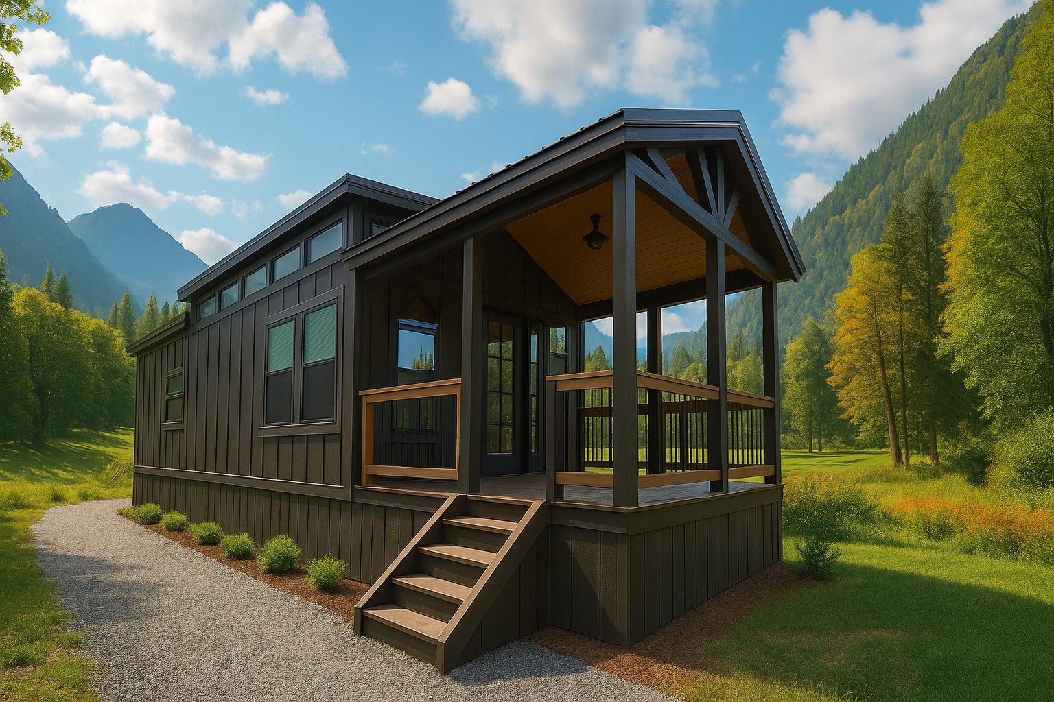 The Lodge park model home