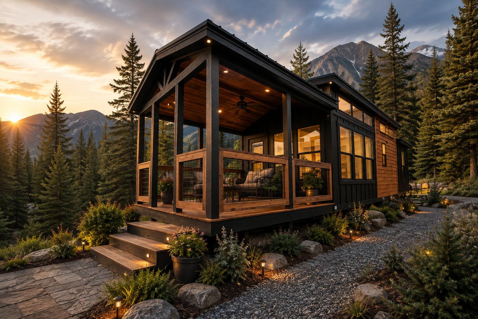 The R&R park model home