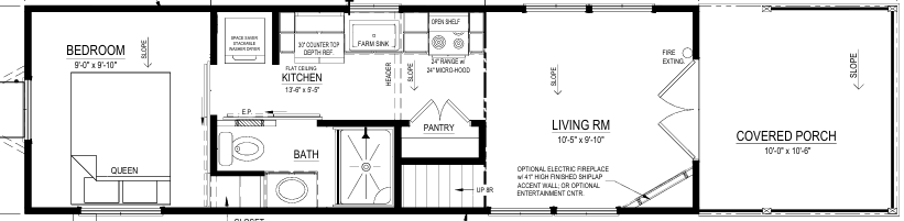 The Skyview floor plan