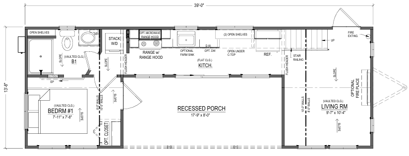 The Sunsetter floor plan